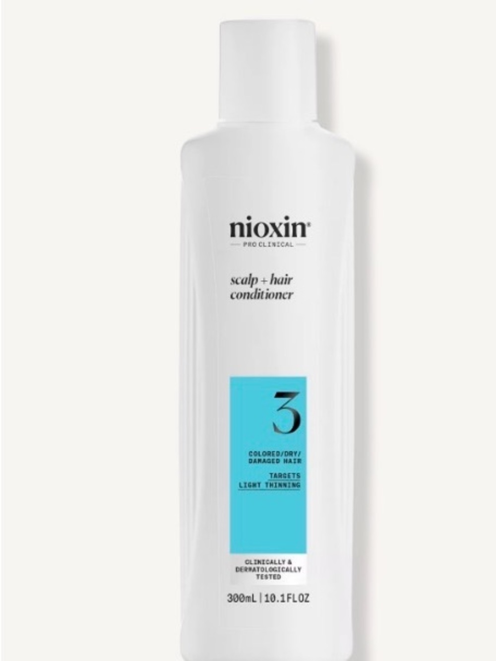 Nioxin Scalp + Hair Conditioner 3 for Colored/Dry Hair - White & Blue